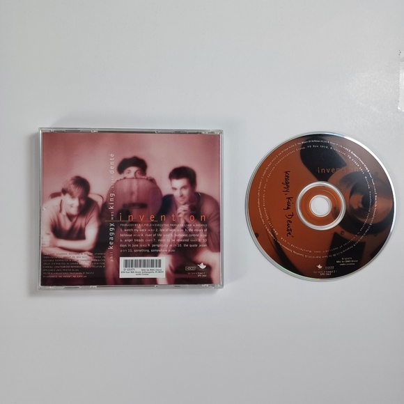 Phil Keaggy, Wes King, Scott Dente CD Invention  -Throwbacks *MINOR WEAR - Picture 5 of 9